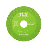 EMIKOO TLS GLASS PRO ultravékony gyémánt vágókorong d110x22,23x1.0x15 mm - üveg- és kemény anyagok precíziós vágásához