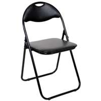 U Design Sevilla összecsukható szék, fekete