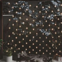  kültéri hálós meleg fehér karácsonyi világítás 544 LED 4x4 m