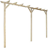  fa kerti pergola 400 x 40 x 205 cm