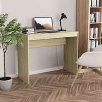  sonoma-tölgy színű szerelt fa íróasztal 90 x 40 x 72 cm