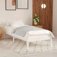  Small Single fehér tömör fa ágykeret 75 x 190 cm