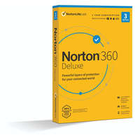 Norton NortonLifeLock Norton 360 Deluxe 25GB HU 1 felhasználó 3 eszköz 1 év licence