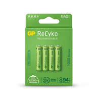GP GP ReCyko 1000 Series AAA (HR03) 950mAh akku (4db/csomag) (B21114)