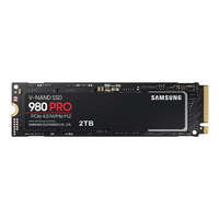Samsung 2TB Samsung 980 Pro M.2 SSD meghajtó (MZ-V8P2T0BW) 3 év garanciával!