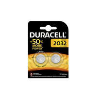 Duracell Duracell DL2032 Gombelem 3V CR2032 (2db) (DL2032)