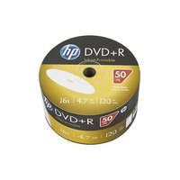 HP HP DVD-R 4.7GB 16x DVD lemez nyomtatható zsugor 50db/zsugor (DVDH-16Z50N)