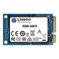 Kingston 256GB Kingston SSD mSATA KC600 meghajtó (SKC600MS/256G)