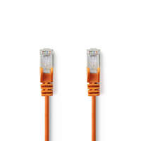 Nedis Nedis Cat 5e kábel, SF/UTP, RJ45 (8P8C) dugasz-RJ45 (8P8C) dugasz, 0.50 m,narancs