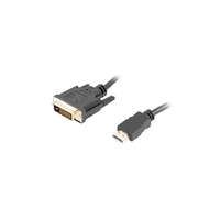 Lanberg Lanberg HDMI(M) --> DVI-D(M)(24+1) 1.8m kábel (CA-HDDV-20CU-0018-BK)