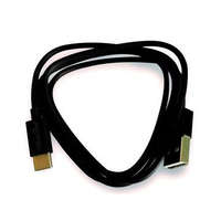 BlackBird BLACKBIRD Type-C USB Adatkábel 1m, Fekete, Gyári kivitel, (BH996 BLACK)