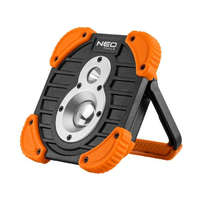 NEO Tools Neo Tools 99-040 Reflektor talpas tölthető 750+250lm COB LED powerbank funkció 10W
