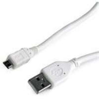 Gembird Gembird USB 2.0 A -> USB 2.0 micro B M/M adatkábel 3m fehér (CCP-mUSB2-AMBM-W-10)