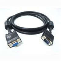 OEM OEM VGA M/F video jelkábel hosszabbító 1.8m fekete (XVQKABMF2)