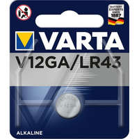 Varta Varta LR43 (V12GA) fotó és kalkulátor elem 1db/bliszter (4278101401)