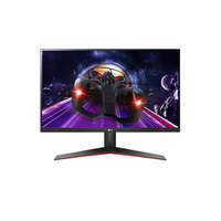 LG 24" LG 24MP60G-B LCD monitor fekete-piros