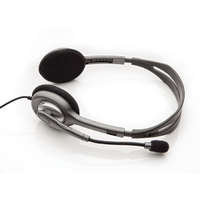 Logitech Logitech Headset H110 mikrofonos fejhallgató (981-000271 / 981-000472)