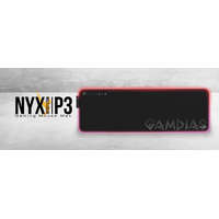 Gamdias Gamdias NYX P3 RGB egérpad fekete