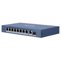 Hikvision Hikvision 10/100/1000 8x PoE + 1x Gigabit Ethernet + 1x SFP switch (DS-3E0510P-E/M)