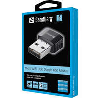 Sandberg Sandberg USB-A Wifi Dongle 650 Mbit/s adapter (133-91)