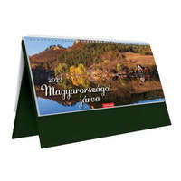 Kalendart Kalendart T056 2022-es Magyarországot járva álló asztali naptár zöld (22T560T-006)