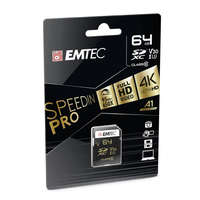 Emtec 64GB microSDXC Emtec SpeedIN Pro UHS-I U3 V30 + adapter (ECMSD64GXC10SP)