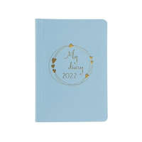 Kalendart Kalendart P012 2022-es Pastel B6 heti naptár kék (22T012P-004)