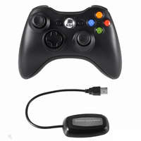 PRC PRC vezeték nélküli Xbox 360 kontroller PC adapterrel fekete (PRCX360PCWLSSBK)