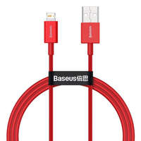 Baseus Baseus Superior USB töltőkábel, 2,4 A, 1 m, piros (CALYS-A09)