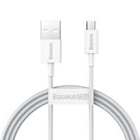Baseus Baseus Superior sorozatú USB-Micro USB kábel 1m fehér (CAMYS-02)