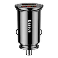 Baseus Baseus Circular autós töltő 2xUSB QC3.0 5A 30W fekete (CCALL-YD01)