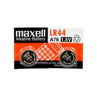 Maxell Maxell LR44 alkáli gombelem 1.5V 2db (MAX131401)