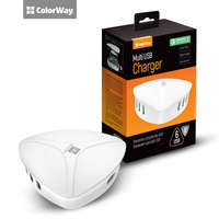 ColorWay ColorWay 6 x USB Quick Charge 3 töltőállomás fehér (CW-CHS06QW)