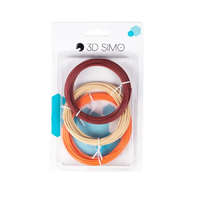 3D Simo 3D Simo PLA III filament barna, bőrszínű, narancssárga (G3D3107)