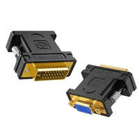 UGREEN UGREEN 20122 DVI-I 24+5 -> VGA adapter fekete (20122)