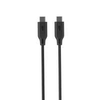 Silicon Power Silicon Power Boost Link PVC LK15CC USB Type-C - USB Type-C töltő-/adatkábel 2m fekete (SP2M0ASYLK15CC1K)