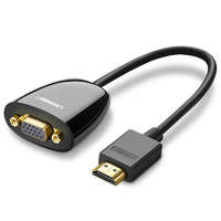 UGREEN UGREEN MM105 HDMI-VGA adapter, fekete (40253)