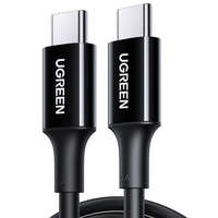 UGREEN UGREEN US300 USB-C – USB-C kábel 100W, 5A, 1m, fekete (80371)