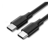 UGREEN UGREEN USB-C – USB-C kábel PD 60W 1m fekete (50997)