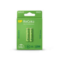 GP GP ReCkyo micro ceruza elem 950mA NiMH (2db/csomag) (GP100AAAHC-RCK-PGB2)