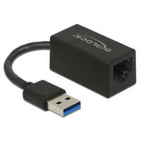 DeLock Delock Adapter SuperSpeed USB (USB 3.2 Gen 1) USB A-típusú > Gigabit LAN 10/100/1000 (66039)
