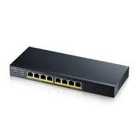 ZyXEL ZyXEL GS1900-8HP v3 8port GbE LAN PoE (70W) smart menedzselhető switch (GS1900-8HP-EU0103F)