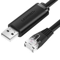 UGREEN UGREEN CM204 USB-A - RJ45 kábel 1,5m fekete (50773)
