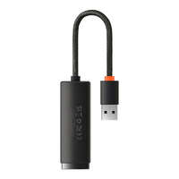 Baseus Baseus Lite Series USB – RJ45 hálózati adapter 100Mbps fekete (WKQX000001)