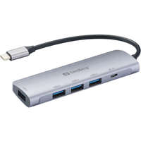Sandberg Sandberg 336-20 4 portos Saver USB-C Hub