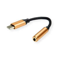 Roline Roline USB Type-C - 3,5mm Jack adapter 0,13m (12.03.3223-10)