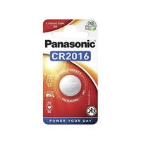 Panasonic Panasonic CR2016 3V lítium gombelem (1db/csomag) (CR-2016L/1BP)