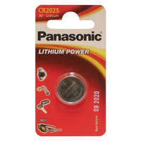 Panasonic Panasonic CR2025 3V lítium gombelem (1db/csomag) (CR-2025EL/1B)