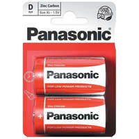 Panasonic Panasonic 1.5V D elem cink-szén (2db / csomag) (R20RZ/2BP)