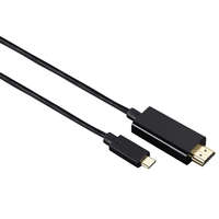 Hama Hama USB C --> UHD HDMI átalakító kábel 1.8m fekete (122205)